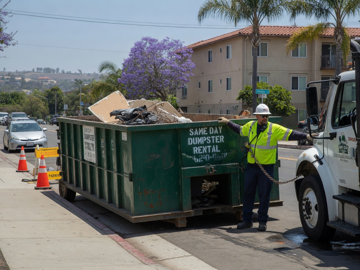 Dumpster Rental in Normal Heights, CA 92116